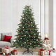 Vidaxx künstlicher Weihnachtsbaum grün 240 cm PVC und Metall und Kunststoff