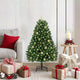 Vidaxx künstlicher Weihnachtsbaum mit 150 LED grün, 120 cm PVC und Metall