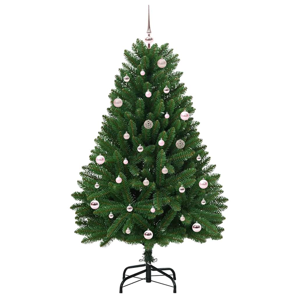 Vidaxx künstlicher Weihnachtsbaum mit 150 LED grün, 150 cm PVC und Metall