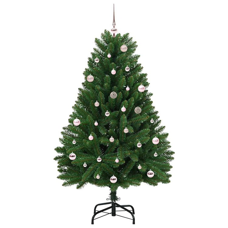 Vidaxx künstlicher Weihnachtsbaum mit 150 LED grün, 150 cm PVC und Metall