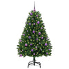 Vidaxx künstlicher Weihnachtsbaum mit 150 LED grün, 150 cm PVC und Metall