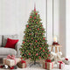 Vidaxx künstlicher Weihnachtsbaum mit 300 LED grün 180 cm PVC und Metall