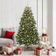 Vidaxx künstlicher Weihnachtsbaum mit 300 LED grün 180 cm PVC und Metall