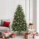 Vidaxx künstlicher Weihnachtsbaum mit 300 LED grün 180 cm PVC und Metall