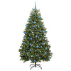 Vidaxx künstlicher Weihnachtsbaum mit 300 LED grün 180 cm PVC und Metall