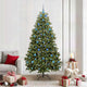 Vidaxx künstlicher Weihnachtsbaum mit 300 LED grün, 210 cm PVC und Metall