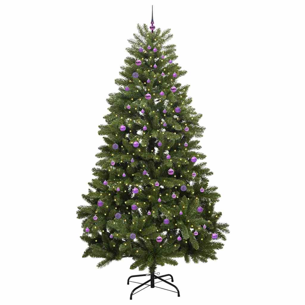 Vidaxx künstlicher Weihnachtsbaum mit 300 LED grün, 270 cm PVC und Metall