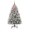 Vidaxx künstlicher Weihnachtsbaum mit 150 LED grün und weiß, 150 cm PVC und Metall