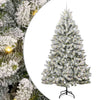 Vidaxx künstlicher Weihnachtsbaum mit 300 LED grün und weiß, 270 cm PVC und Metall