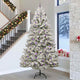 Vidaxx künstlicher Weihnachtsbaum mit 300 LED grün und weiß, 300 cm PVC und Metall
