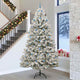 Vidaxx künstlicher Weihnachtsbaum mit 300 LED grün und weiß, 300 cm PVC und Metall