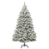 Vidaxx künstlicher Weihnachtsbaum mit 300 LED grün und weiß, 300 cm PVC und Metall