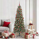 Künstlicher Weihnachtsbaum von Vidaxx mit 300 LEDs, grün, 180 cm, PVC und Kunststoff und Stahl