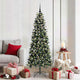 Künstlicher Weihnachtsbaum von Vidaxx mit 300 LEDs, grün, 180 cm, PVC und Kunststoff und Stahl