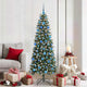 Künstlicher Weihnachtsbaum von Vidaxx mit 300 LEDs, grün, 180 cm, PVC und Kunststoff und Stahl
