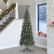 Vidaxx künstlicher Weihnachtsbaum mit 300 LEDs grün, 240 cm PVC und Kunststoff und Stahl