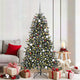 Künstlicher Weihnachtsbaum von Vidaxx mit 300 LEDs, grün, 180 cm, PVC und Kunststoff und Stahl