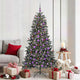 Künstlicher Weihnachtsbaum von Vidaxx mit 300 LEDs, grün, 180 cm, PVC und Kunststoff und Stahl