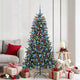 Künstlicher Weihnachtsbaum von Vidaxx mit 300 LEDs, grün, 180 cm, PVC und Kunststoff und Stahl