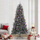 Vidaxx künstlicher Weihnachtsbaum mit 300 LEDs grün, 240 cm PVC und Kunststoff und Stahl