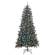 Vidaxx künstlicher Weihnachtsbaum mit 300 LEDs grün, 240 cm PVC und Kunststoff und Stahl - afbeelding 3