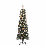 VidaXL künstlicher Weihnachtsbaum mit 150 LEDs grün, 120 cm PVC und Kunststoff und Stahl - afbeelding 3
