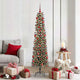 Künstlicher Weihnachtsbaum von Vidaxx mit 300 LEDs, grün, 180 cm, PVC und Kunststoff und Stahl