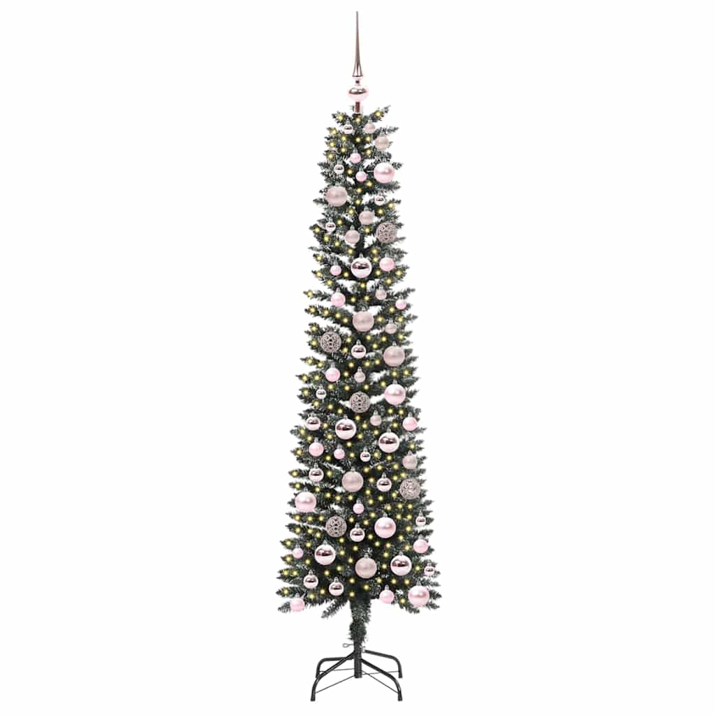 Künstlicher Weihnachtsbaum von Vidaxx mit 300 LEDs, grün, 180 cm, PVC und Kunststoff und Stahl