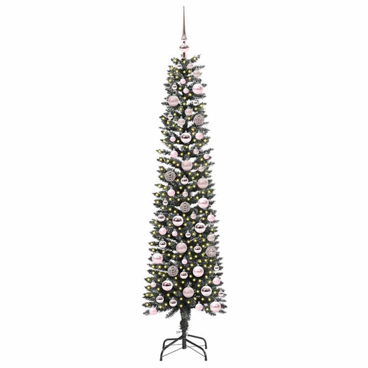 Künstlicher Weihnachtsbaum von Vidaxx mit 300 LEDs, grün, 180 cm, PVC und Kunststoff und Stahl