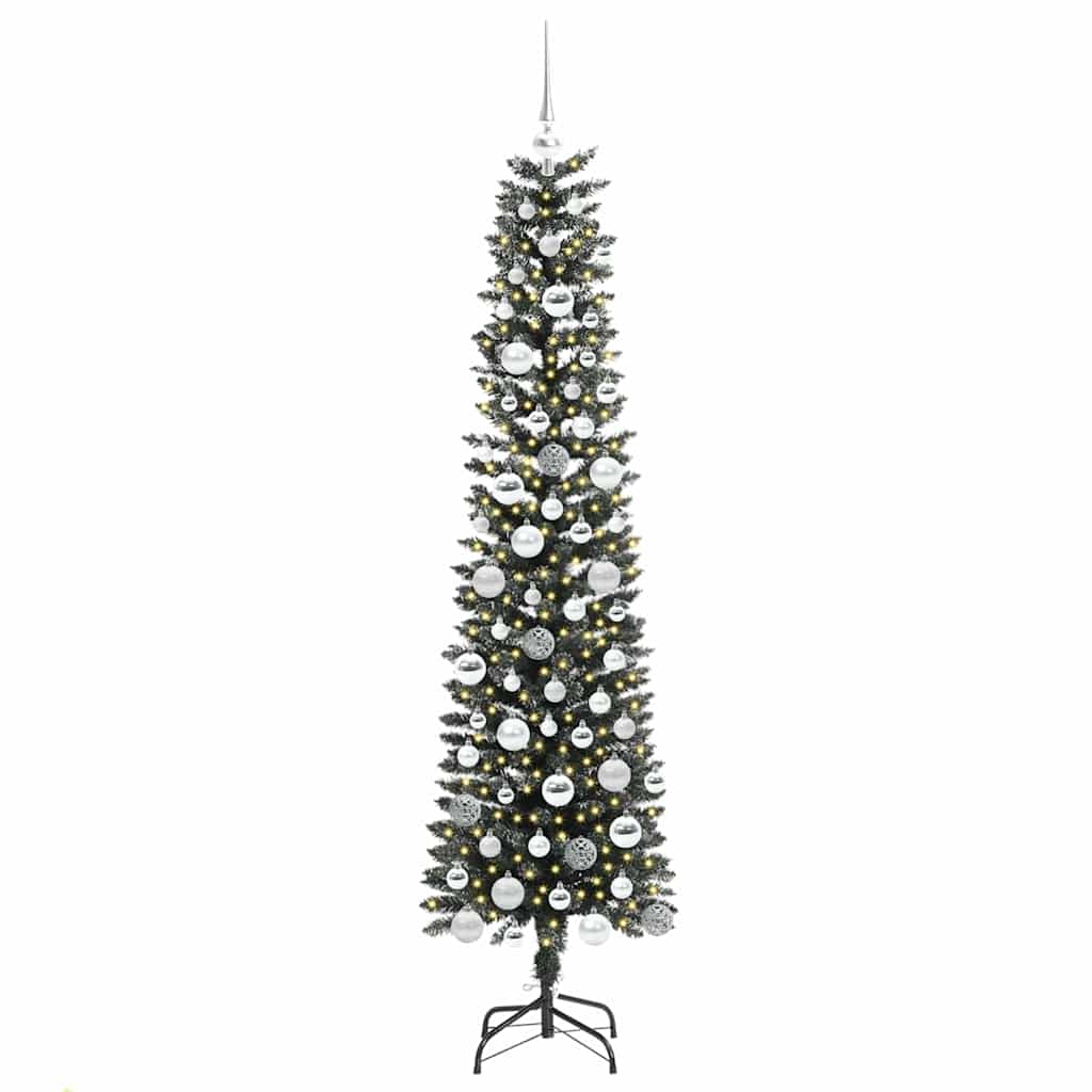 Künstlicher Weihnachtsbaum von Vidaxx mit 300 LEDs, grün, 180 cm, PVC und Kunststoff und Stahl