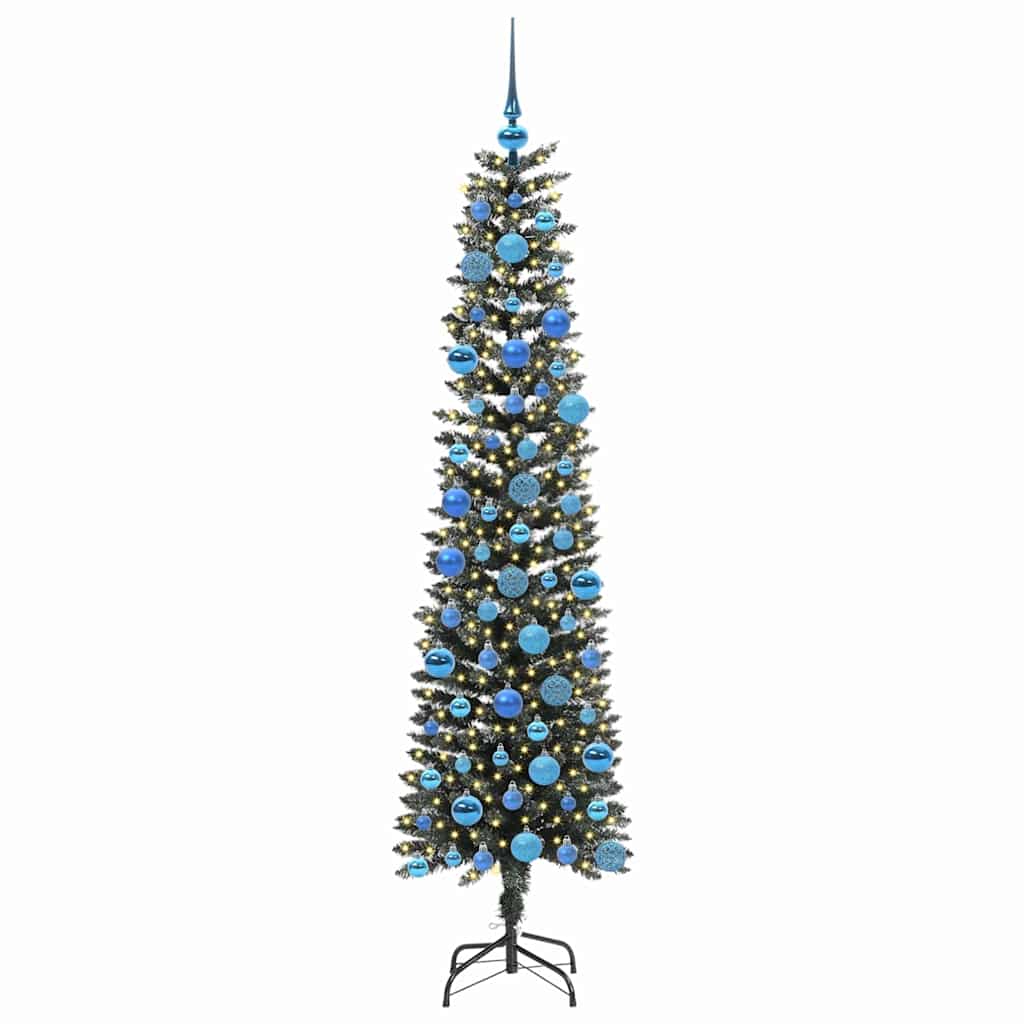 Künstlicher Weihnachtsbaum von Vidaxx mit 300 LEDs, grün, 180 cm, PVC und Kunststoff und Stahl