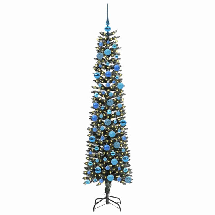 Künstlicher Weihnachtsbaum von Vidaxx mit 300 LEDs, grün, 180 cm, PVC und Kunststoff und Stahl