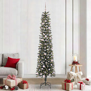 Vidaxx künstlicher Weihnachtsbaum mit 300 LEDs grün, 240 cm PVC und Kunststoff und Stahl - afbeelding 1
