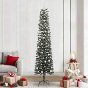 Vidaxx künstlicher Weihnachtsbaum mit 300 LEDs grün, 240 cm PVC und Kunststoff und Stahl - afbeelding 1