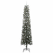 Vidaxx künstlicher Weihnachtsbaum mit 300 LEDs grün, 240 cm PVC und Kunststoff und Stahl - afbeelding 3