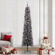 Vidaxx künstlicher Weihnachtsbaum mit 300 LEDs grün, 240 cm PVC und Kunststoff und Stahl