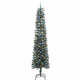 Vidaxx künstlicher Weihnachtsbaum mit 300 LEDs grün, 240 cm PVC und Kunststoff und Stahl - afbeelding 3
