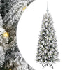 Vidaxx künstlicher Weihnachtsbaum weiß 120 cm PVC und Kunststoff und Stahl und PE