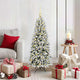 Vidaxx künstlicher Weihnachtsbaum weiß 120 cm PVC und Kunststoff und Stahl und PE