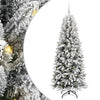 Vidaxx künstlicher Weihnachtsbaum weiß 180 cm PVC und Kunststoff und Stahl und PE