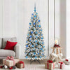 Vidaxx künstlicher Weihnachtsbaum weiß 180 cm PVC und Kunststoff und Stahl und PE
