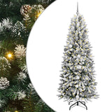 Vidaxx künstlicher Weihnachtsbaum weiß 210 cm PVC und Kunststoff sowie Stahl und PE - afbeelding 2