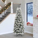 Vidaxx künstlicher Weihnachtsbaum weiß 240 cm PVC und Kunststoff und Stahl und PE