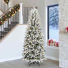 Vidaxx künstlicher Weihnachtsbaum weiß 240 cm PVC und Kunststoff und Stahl und PE