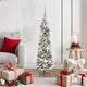 Künstlicher Weihnachtsbaum von Vidaxx mit 150 LEDs, weiß, 120 cm, PVC und Metall und Kunststoff