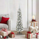 Künstlicher Weihnachtsbaum von Vidaxx mit 150 LEDs, weiß, 120 cm, PVC und Metall und Kunststoff
