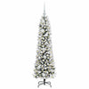 Künstlicher Weihnachtsbaum von Vidaxx mit 150 LEDs, weiß, 120 cm, PVC und Metall und Kunststoff