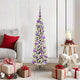 Künstlicher Weihnachtsbaum von Vidaxx mit 150 LEDs, weiß, 120 cm, PVC und Metall und Kunststoff