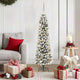 Künstlicher Weihnachtsbaum von Vidaxx mit 150 LEDs, weiß, 150 cm, PVC und Metall und Kunststoff