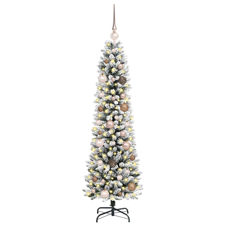 Künstlicher Weihnachtsbaum von Vidaxx mit 150 LEDs, weiß, 150 cm, PVC und Metall und Kunststoff
